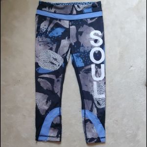 Lululemon x soul cycle size 6 wunder under legging